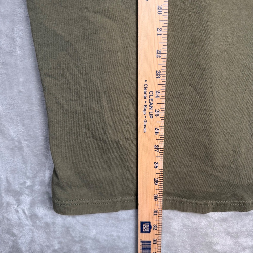 Lifted Anchors MAAD City Graphic T-Shirt Olive Green Nobody Pray For Me XL Mens - Picture 11 of 13